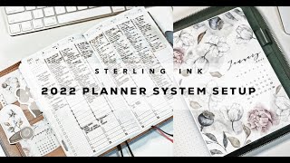 2022 Planner System  Sterling Ink [upl. by Bjork662]