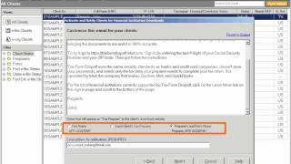 Tax Import Invite clients to download data [upl. by Redienhcs]