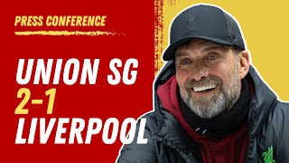 Union SG 21 Liverpool  Jurgen Klopp Press Conference [upl. by Ainyt435]