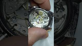 Checking the Pushers on a Landeron 248 watchmaker [upl. by Eihcra]