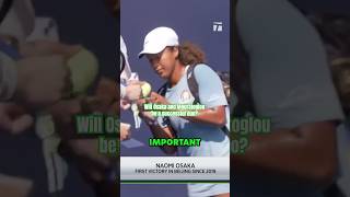 Will Osaka and Mouratoglou be SUCCESSFUL 🤝 tennis naomiosaka [upl. by Oicnerual]