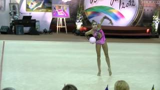 Mamun MargaritaRUS ball allaround quotBaltic hoop 2012quot [upl. by Jilly]