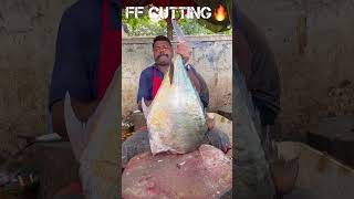 KASIMEDU🔪SPEED SELVAM MIRROR TREVALLY FISH CUTTING VIDEOkasimeduselvam fishcutting youtubeshorts [upl. by Primaveras]