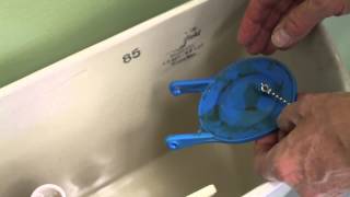 How to  Toilet flapper replacement [upl. by Vena]