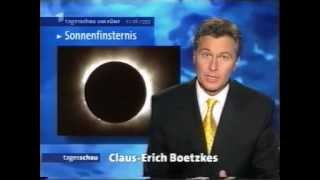 Tagesschau Sonnenfinsternis 1999 [upl. by Eicirtap440]