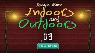 Escape Game Indoors And Outdoors 3 WalkThrough  FirstEscapeGames [upl. by Ainimreh797]