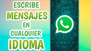 Como Traducir Mensajes de WhatsApp en Android y iPhone 2023Trucos [upl. by Bucher]