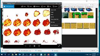 Gimp Animation Sprite Sheet October 06 1239 2017 [upl. by Buckingham]