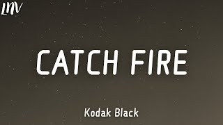 Kodak Black  Catch Fire Lyrics [upl. by Olinad]