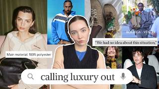 when luxury fashion gets exposed for being just as bad as shein [upl. by Fredric]