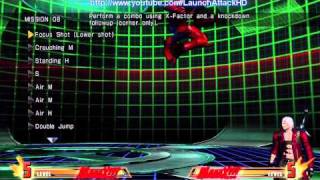 Iron Man Mission 8  117 Hit Combo Slow Motion MVC3 Marvel vs Capcom 3 [upl. by Eenahs]