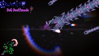 Devourer Of Gods Fight Deathmode Melee  Terraria Calamity [upl. by Aicilas237]