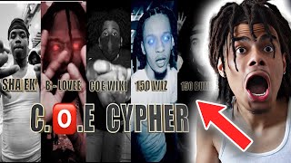 They Might Bring Back Drill COE CYPHER  SHA EK X BLOVEE X COE WIKI X 150 WIZ X 150 BUMP [upl. by Brottman]