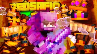 la DUNGEON de las ABEJAS EXPLOSIVAS  DEDsafioMinecraft2💀 Día 23 [upl. by Anallij991]