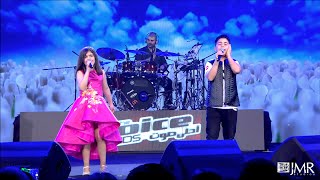 Mirna amp Amir  Min Habibi Ana Biel Concert Live Performance ميرنا حنا وأمير عموري  مين حبيبي أنا [upl. by Nnanerak664]