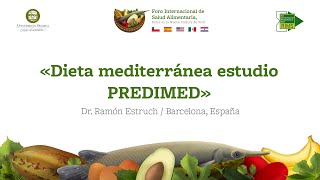 Dieta Mediterránea Estudio PREDIMED [upl. by Chester]