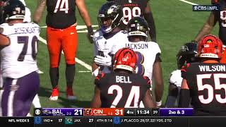 Lamar Jackson Highlights Vs Bengals Week 5 2024 [upl. by Sean]