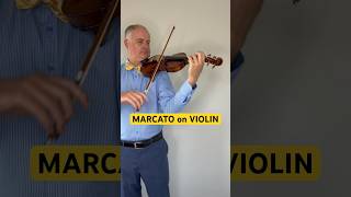 MARCATO on violin demonstration [upl. by Ilera999]