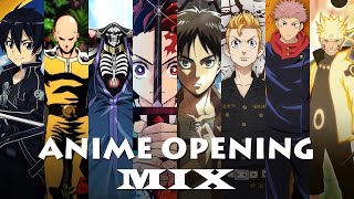 Anime Opening Music Mix  Best Anime OP All Time  Anime Opening Compilation 2021 [upl. by Kraul386]