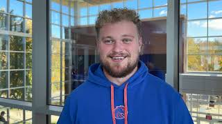 Boise State defensive tackle Michael Callahan talks ahead of matchup with San Diego State [upl. by Cerveny]