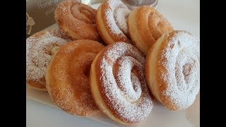 Schnecken  KrapfenBerliner Donuts [upl. by Ordnaxela]