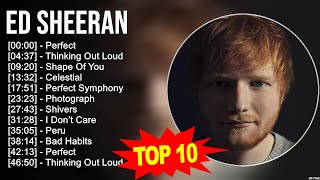 Ed Sheeran 2023 MIX  Top 10 Best Songs  Greatest Hits  Full Album [upl. by Colvin]