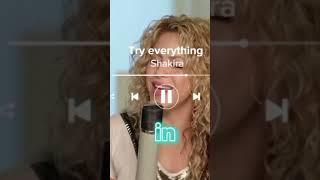 Try everything Shakira [upl. by Naryk]