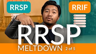 RRSP vs RRIF What’s the Difference RRSP MELTDOWN SERIES [upl. by Ovatsug744]