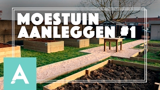 Moestuin aanleggen  Deel 1  Grow Cook Eat 6 [upl. by Bascio]