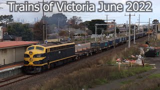 Trains of Victoria June 2022 [upl. by Moria709]