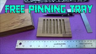 448 How To Make a FREE Pinning Tray [upl. by Izmar]