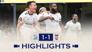 📺 Match Highlights  Southend United 11 York City  202425 [upl. by Acinorahs897]