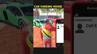 CAR HOUSE PARKING LOT😍shorts viral indianbikedriving3d gta [upl. by Arakaj655]