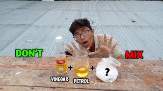 You Cant Mix Petrol  Vinegar vs Baking Soda ❌ [upl. by Burbank]