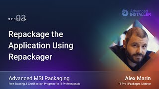 MSI Packaging Training  Session 3 Repackage the Application Using Repackager [upl. by Joao]