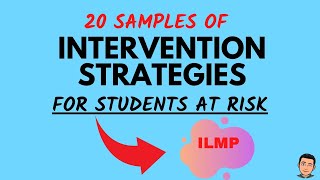 Intervention Strategies for Students at Risk  RYANS BOARD [upl. by Vasti]