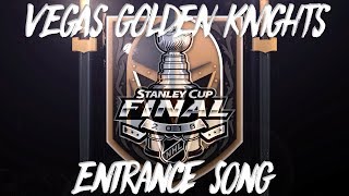 Vegas Golden Knights 2018 Stanley Cup Final Entrance Song [upl. by Ikila]