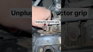 How to unplug the injector grip injector unplugged youtubeshorts automobile foryou reels [upl. by Bully]