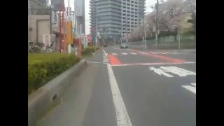 【自転車車載】埼玉りそな銀行三郷支店みさと団地出張所〜セブンイレブン三郷采女1丁目店20160401 [upl. by Theone]