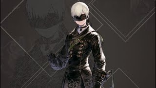 NieR Reincarnation  9S Voice Lines Battle Overlay [upl. by Llerrot]