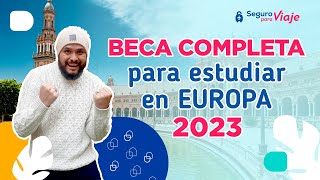 ¿Una BECA COMPLETA 😱 para estudiar en VARIOS países de EUROPA  Erasmus Mundus 2023 [upl. by Car]