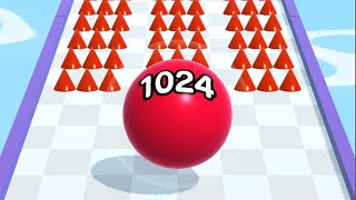 Ball Run 2048  All Levels Gameplay Android iOS  Levels 696  716 [upl. by Harve]