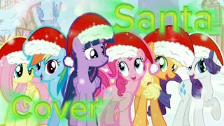 FNFSanta but Everypony sing itCoverChristmas Special [upl. by Lunneta]