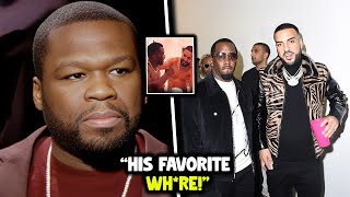 50 Cent L3AKS Video Of French Montana OILED UP Fr3ak0ffs With Diddy French SPEAKS OUT [upl. by Leighland594]