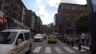 Andorre Andorre la vieille Centre ville Gopro  Andorra Andorra Old Town Center Gopro [upl. by Winola]