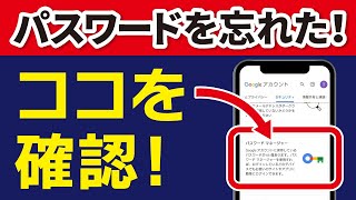 “パスワード忘れた！”を即解決！Googleパスワードマネージャーの使い方 [upl. by Florina]