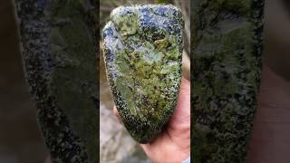 greenrock beautifulrocks semipreciousrocks gemstones californiarockhounding naturerocks [upl. by Nezah]