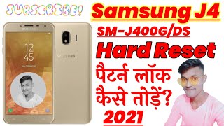 Samsung J4 Hard Reset  SMJ400F Pattern Unlock  Samsung Galaxy J4 Forgot Password [upl. by Ladnyc]