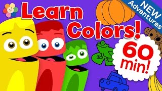 Coloring Nature  Learn the Colors with Beautiful Nature Animals and More  Color Crew  BabyFirst [upl. by Dietz563]