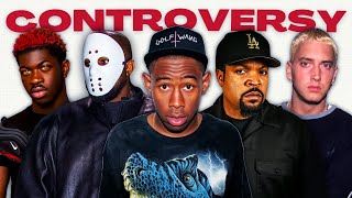 The 10 Most CONTROVERSIAL Rap Albums Ever [upl. by Anet]